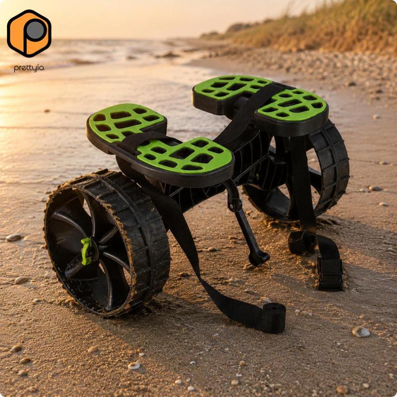 Prettyia Boat Cart Universal Fit Kayak Wheel Cart Simple to Carry Paddle Board Carrier สําหรับกลางแจ