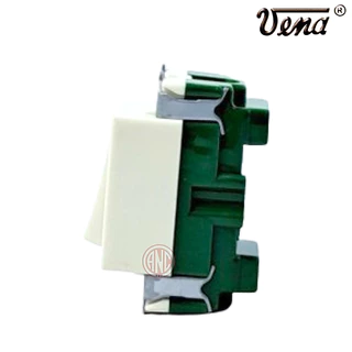VENA MS1021 สวิทช์ไฟ รุ่นใส่สายขันน๊อต รุ่น Meji-series (เมจิ-ซีรีส์) (หน้าเล็ก)