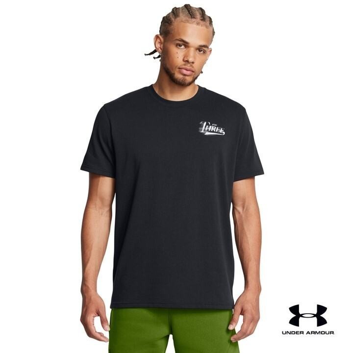 Under Armour เสื้อยืด Curry Verbiage Heavyweight สำหรับผู้ชาย