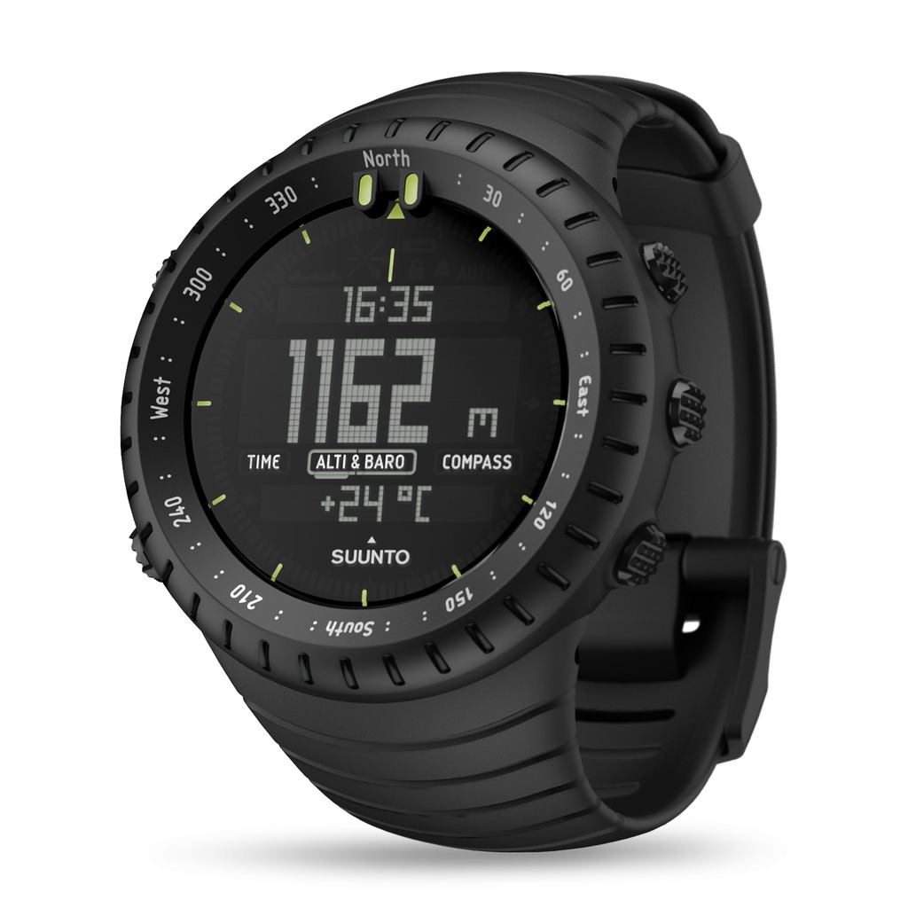 SUUNTO SUUNTO SUUNTO CORE All Black SUUNTO CORE All Black กันน้ำ 3 ATM ทิศทางระดับความสูงความด