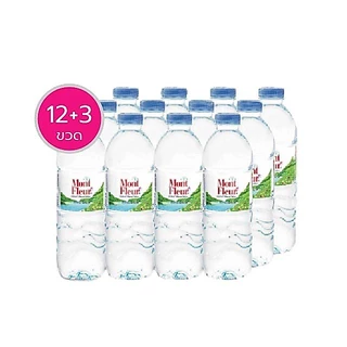 น้ำแร่ มองต์เฟลอ 500 มล. แพ็ค (12+3 ขวด)