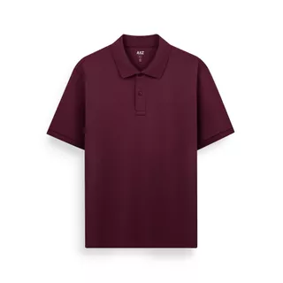 AIIZ (เอ ทู แซด) - AIIZ เสื้อโปโลผู้ชายสีพื้นพิมพ์โลโก้ Men’s AIIZ Logo Polo Shirt