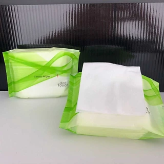 ผ้าเช็ดแห้งทำความสะอาดระหว่างสัก Professional Tattoo Tattoo Aftercare Wipes