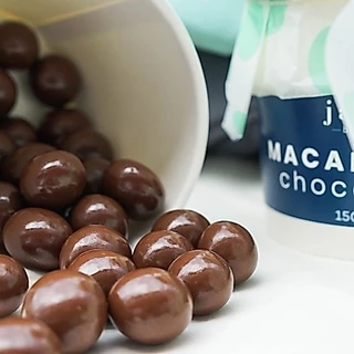 Janebaker แมคคาเดเมียเคลือบช็อกโกแลต Macadamia chocolate