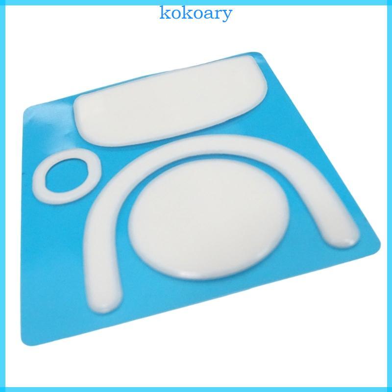 KOK 1Set ICE Edition Mouse Feet สําหรับ GPROX Superlight 2 Mouse Feet Glides Curved Edges Mouse Feet