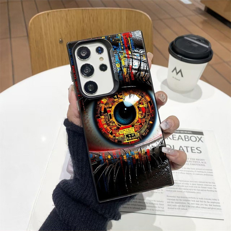 โลกในเคสโทรศัพท์อินเทรนด์เหมาะสําหรับ Samsung A05S/A135G/S22ULTRA/A555G/S24FE/S25ULTRA/S24/F14 4G/M0