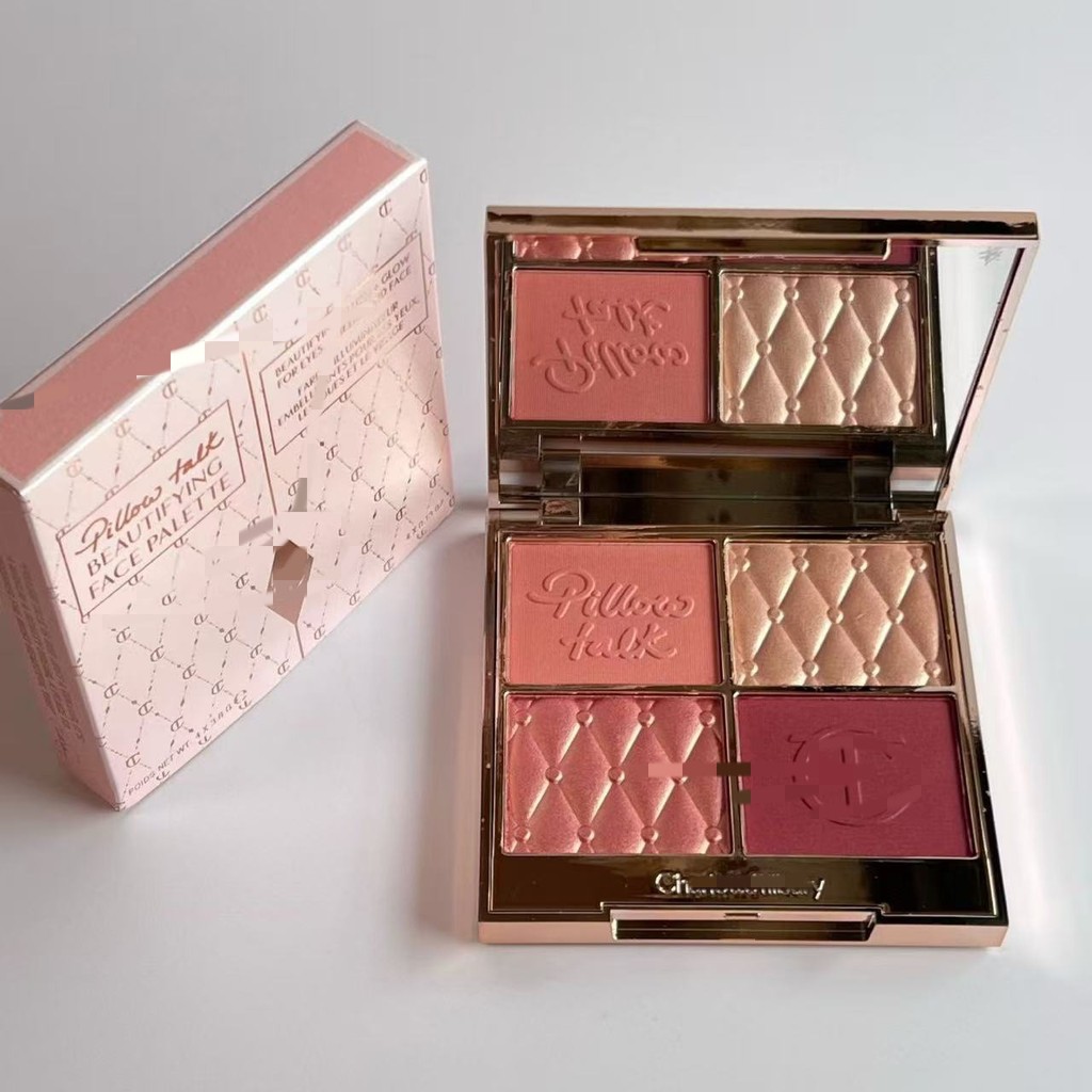 บลัชออนบนใบหน้า Light Blush Master Plate ครอบคลุมสี่สี c D9PA