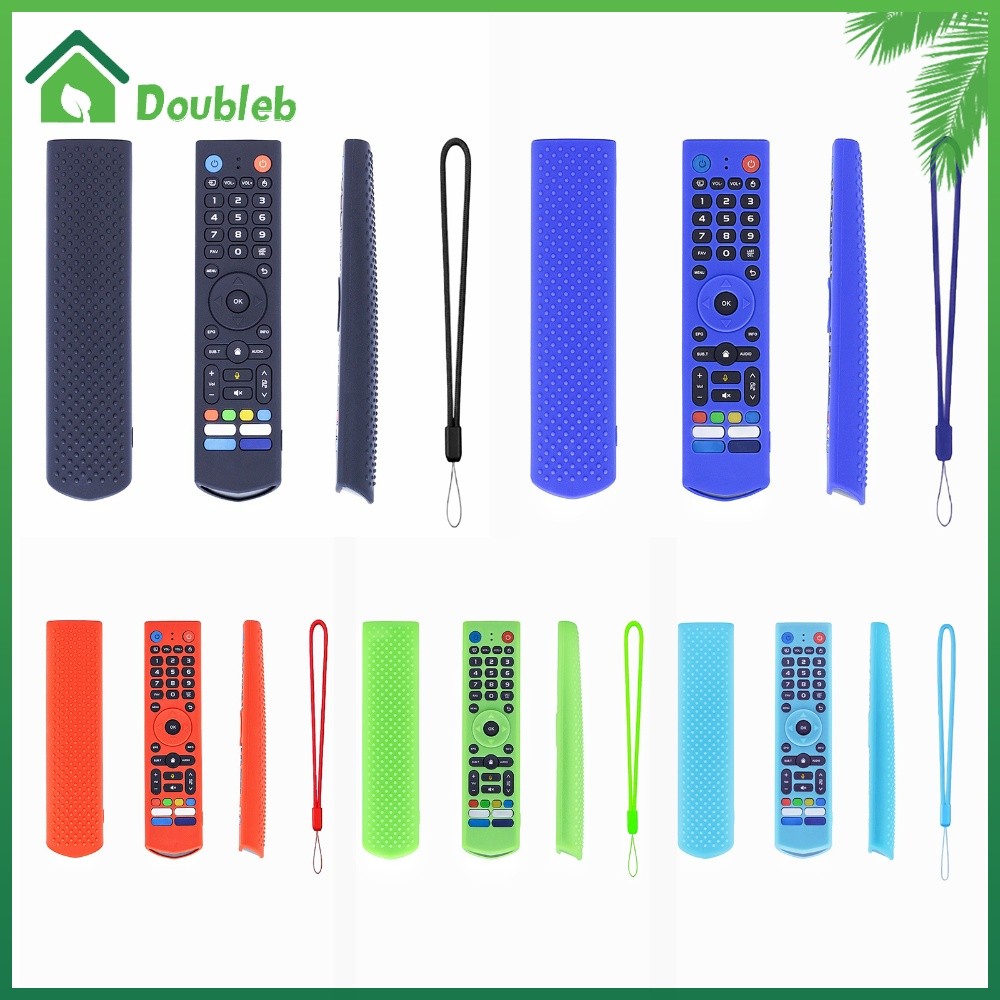 Dub X ✮ เคสป้องกันสําหรับ VSeeBox V3 Pro V5 Pro/V3 Plus รีโมทคอนโทรลกันกระแทกล้างทําความสะอาดได้พร้อ