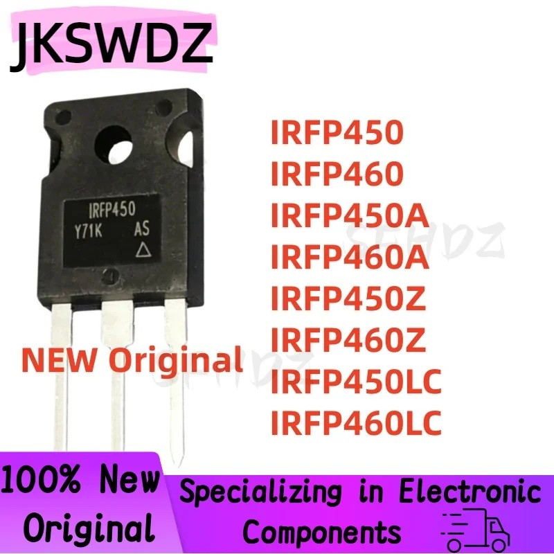 5PCS IRFP450 IRFP460 IRFP450A IRFP460A IRFP450Z IRFP460Z IRFP450LC IRFP460LC TO-247 Field Effect ทรา