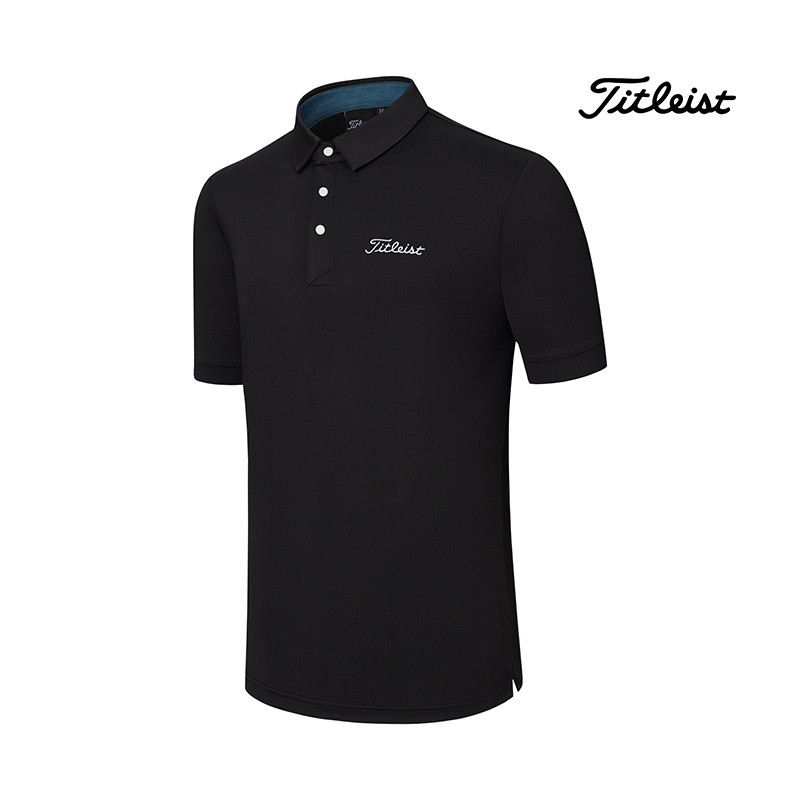 T-2602 ผู้ชายฤดูร้อนเสื้อโปโลกอล์ฟ Tour-Fit Elastic Comfort Breathable แห้งเร็วแขนสั้นเสื้อกีฬากลางแจ้งทุกวัน Casual Appare