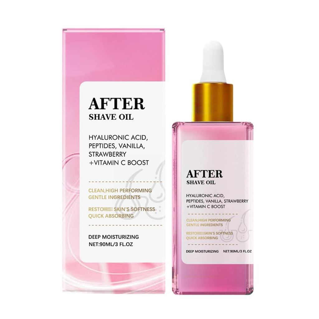 THUIOP Strawberry Vanilla After Shave Oil ผู้หญิงสําหรับooth, Soft Serve After Shave Oil, ป้องกันขนค