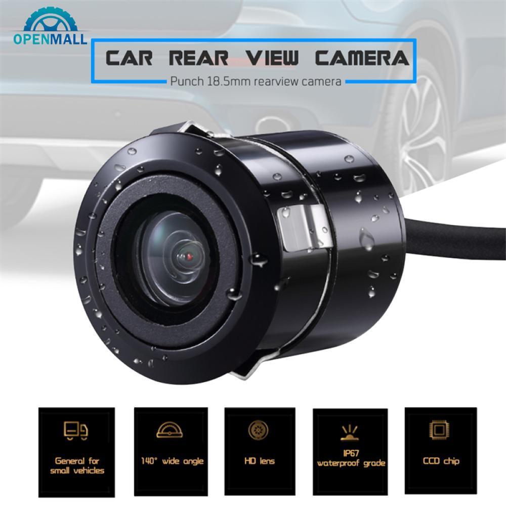 OPENMALL 140 องศา 4 LED Video Car กล้องมองหลัง HD Night Vision Reversing Auto Parking Monitor CCD ไม