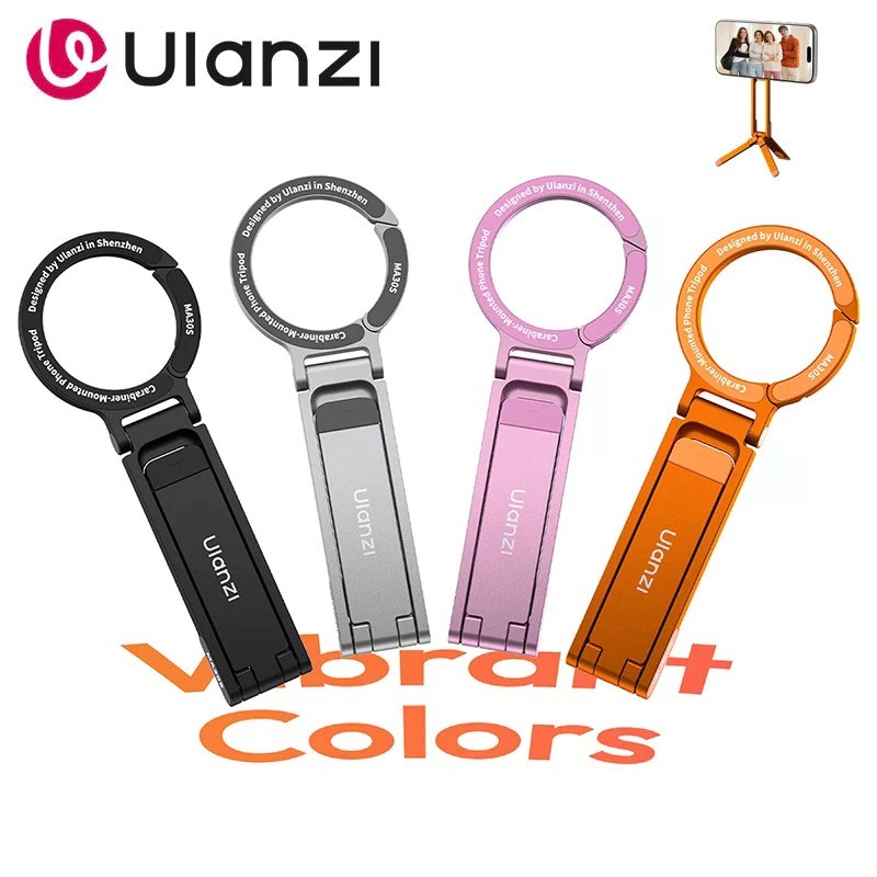 Ulanzi MA30S Mountaineering Magnetized Phone Stand Slim Selfie Stick ขาตั้งกล้อง