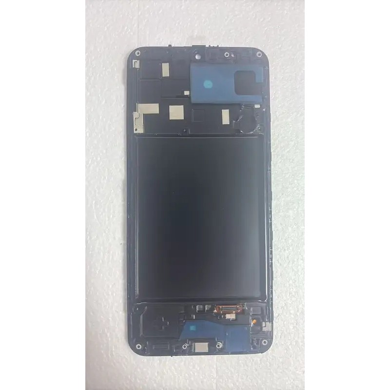 สําหรับ Samsung Galaxy A20 A205/DS A205F A205FD A205A จอแสดงผล LCD Touch Digitizer Assembly + กรอบ