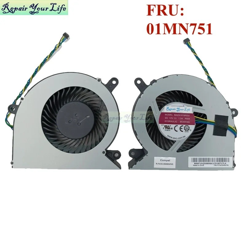 01MN751 All-in-one PC Cooler CPU พัดลมระบายความร้อนสําหรับ Lenovo Ideacentre AIO 3 21ITL7 F0GV 22IAP