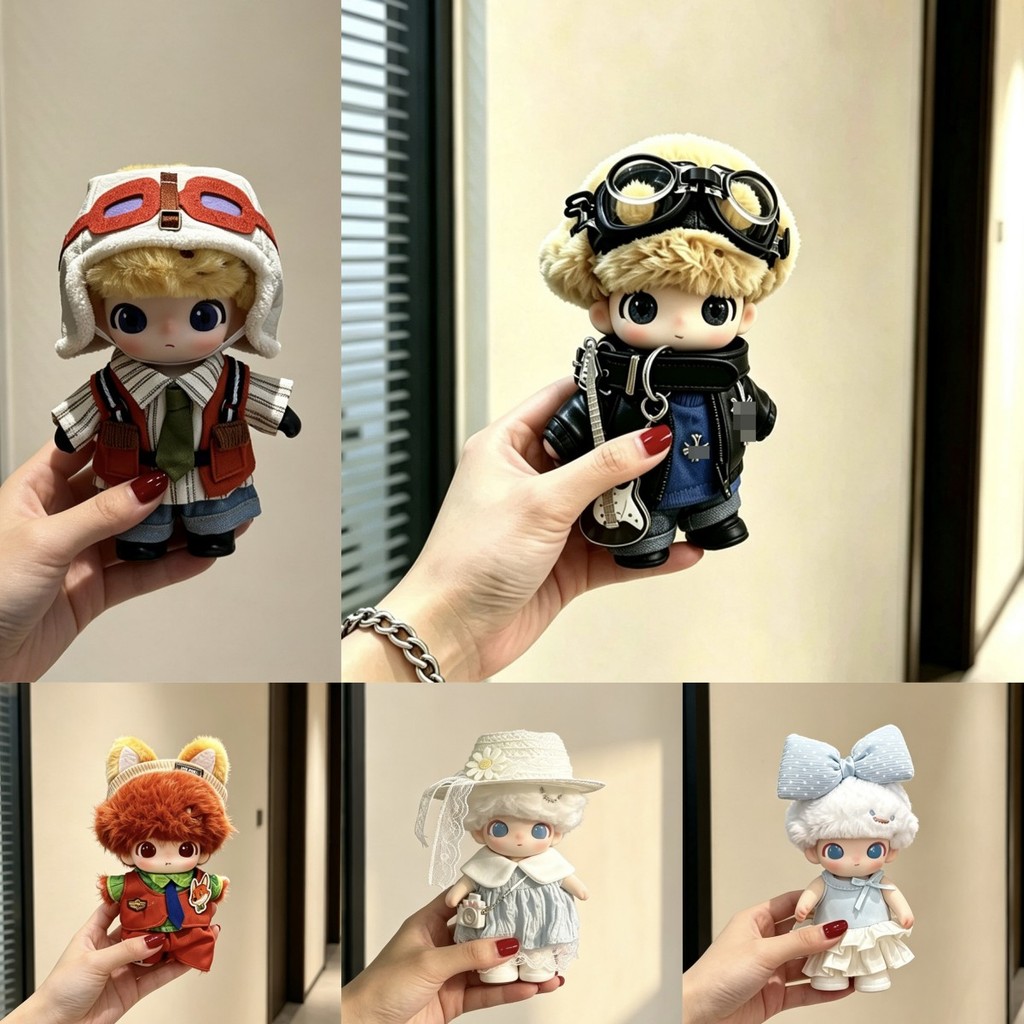 Dimoo Toy Story เสื้อผ้าเด็ก Panda Meimei Pixar Clothes Strawberry Bear Woody Xiaomi Sullivan Dress Up Replacement