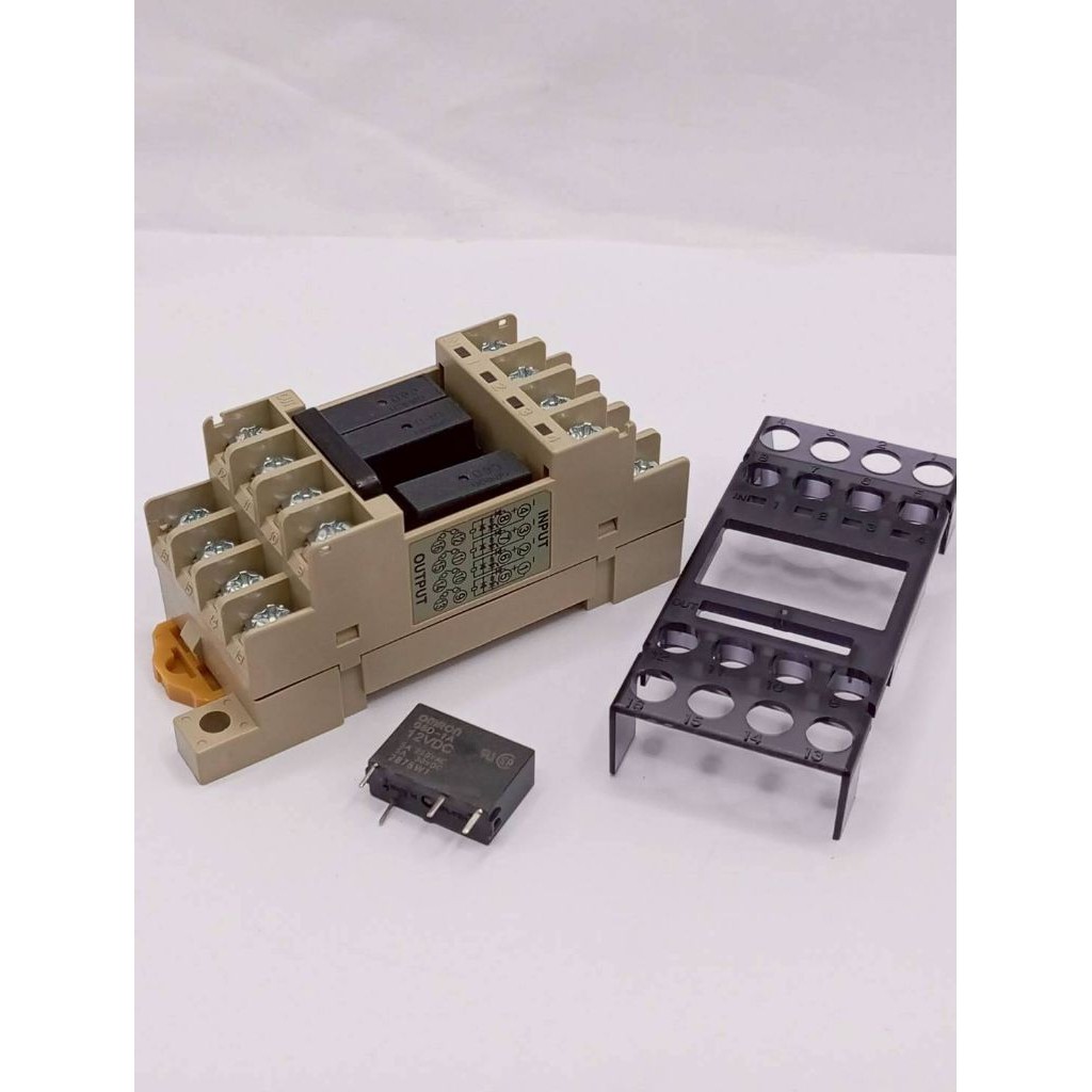 งานเเท้ G6D-F4B. 12VDC TERMINAL RELAY ช็อกเก็ตรีเลย์ หน้าคอนแทค 5A 250VAC 5A