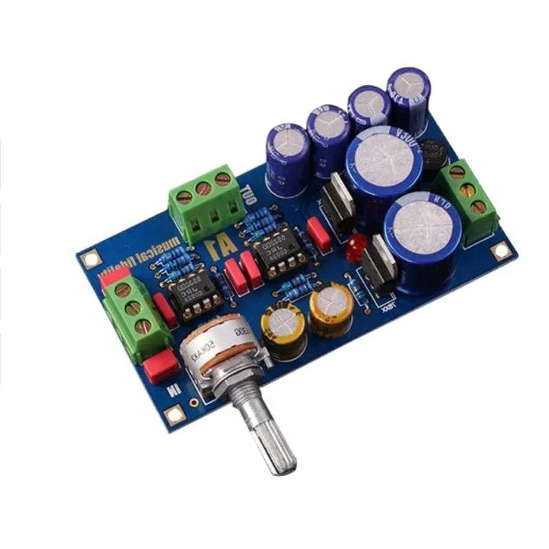 NE5532 Dual OPAMP HIFI Power Amplifier สัญญาณ Amplification เพลง Fax A1 Preamp สําเร็จรูปและ Diy ชุด