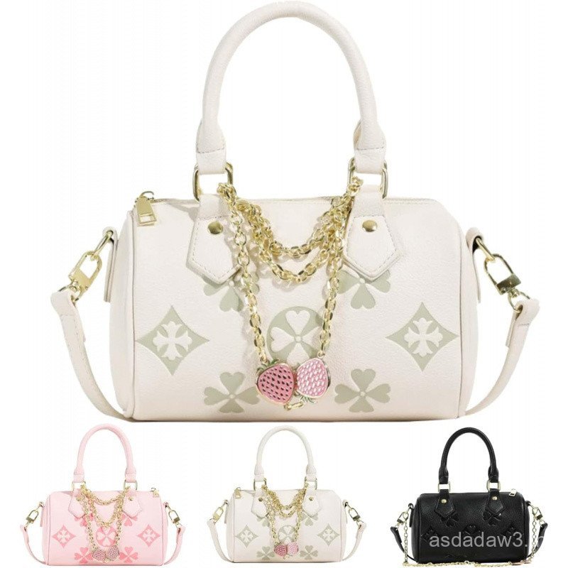 CrossbodyBagsforWomenTrendyFashionFloralPatternLargeToteShoulderBagPurseforDailyUseWorkParty WP8T