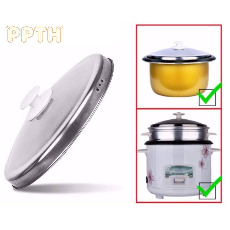 [PPTH] ฝาครอบหม้อหุงข้าวอเนกประสงค์ 1 ชิ้น 1.5L/2L/3L/4L/5L ฝาหม้อหุงข้าวสแตนเลสทดแทน