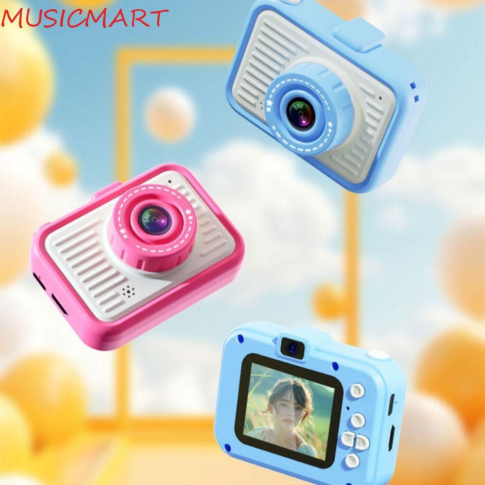 MUSICMART Mini Children Camera, Slr Toys ถ่ายภาพ Children Mini Digital Camera, Video Camera Selfie H