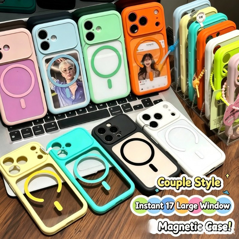 เคสโทรศัพท์แม่เหล็กอะคริลิคใส โดปามีน เหมาะสําหรับ ไอโฟน 17 16 15 14 13 12 11 มือโปร สูงสุด เคสฝาหลัง
