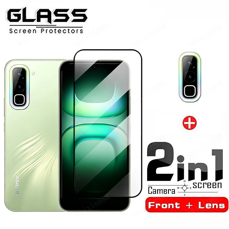 Infinix Hot 70 กระจกนิรภัยสําหรับ Hot 60 50 Pro Plus สมาร์ท 20 9 10 8 6 HD Plus 5 Pro 7 หมายเหตุ 50x