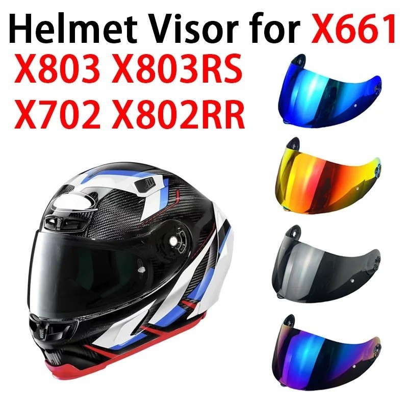 X-Lite Visor สําหรับ NOLAN X-803 X-802 X-702 X-661 X603 X803 RS หมวกกันน็อคโล่ป้องกันรังสียูวี Ca