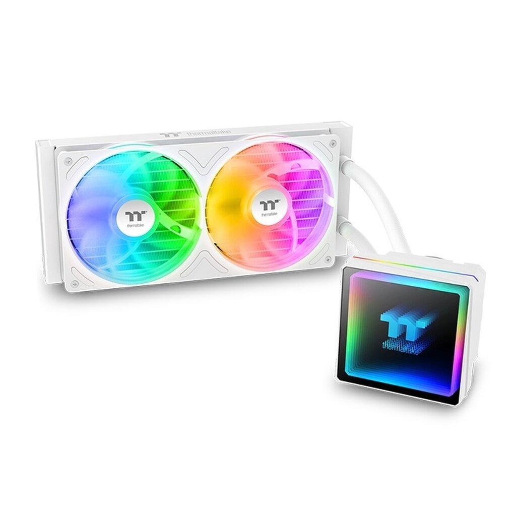 Thermaltake TH240 V3 SNOW ARGB Sync 240mm AIO Liquid Cooler : CL-W467-PL12SW-A