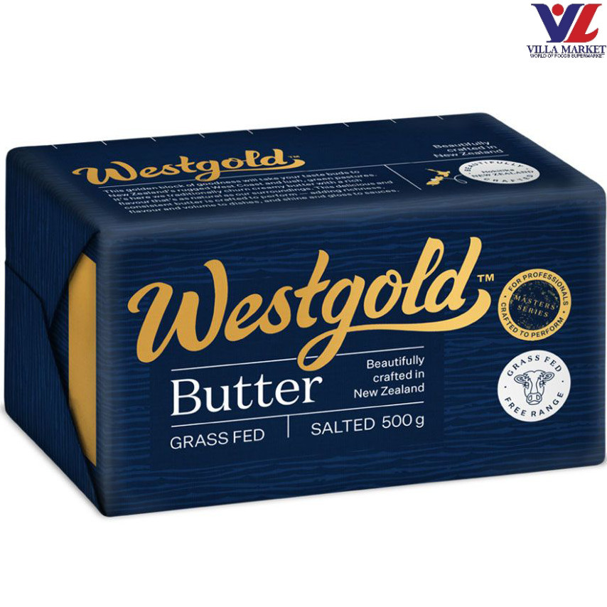 [สินค้าส่งด่วน] [1400] Westgold Salted Butter 500G เวสต์โกลด์ เนยชนิดเค็ม 500 กรัม