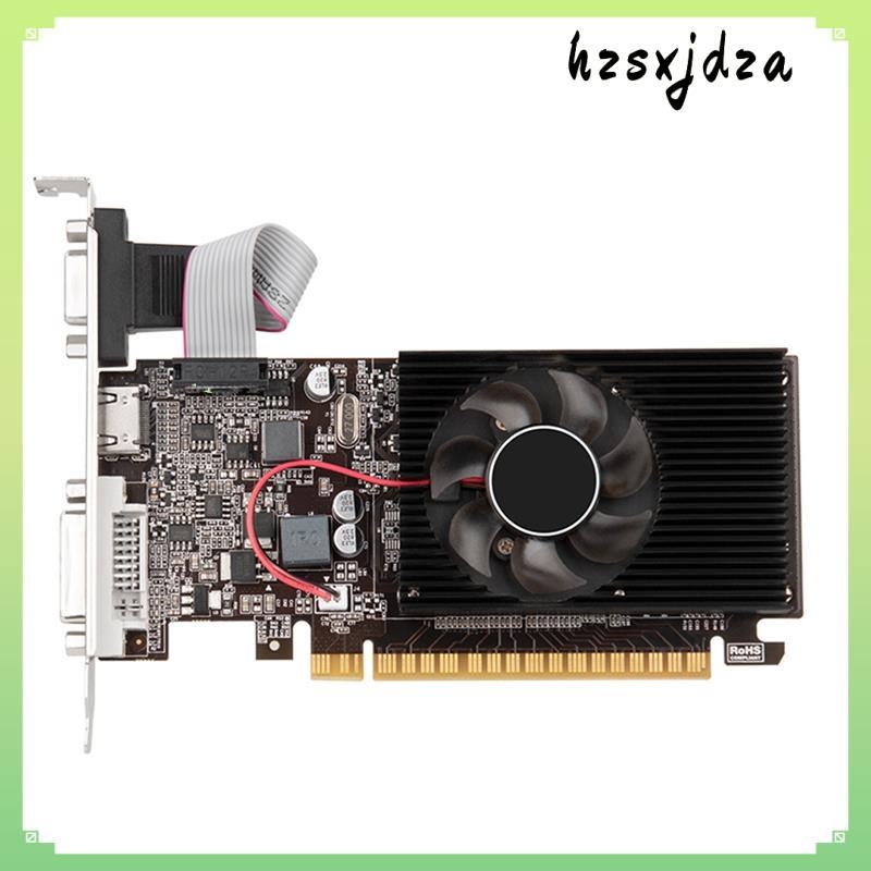 GT610 กราฟิกการ์ด DDR3 True 2GB 810MHZ คอมพิวเตอร์การ์ด PCI-E 16X - ใช้งานร่วมกับ + VGA + DVI เสียงต