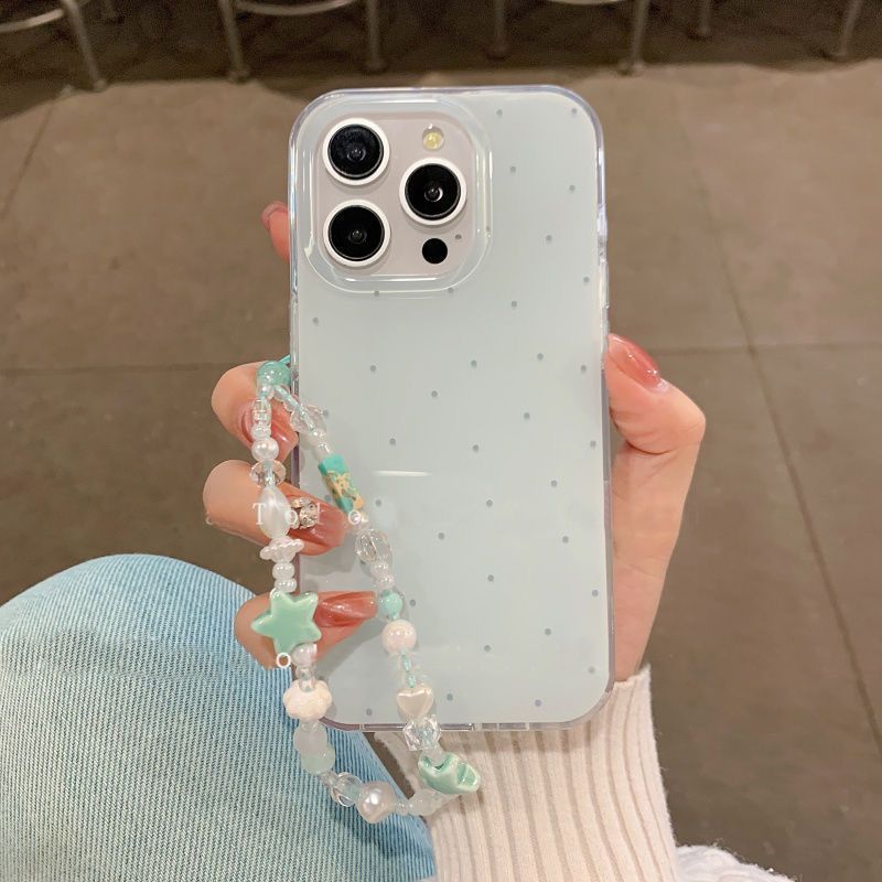 สไตล์เกาหลี Polka Dot เหมาะสําหรับ Samsung s25ultra เคสโทรศัพท์ s24/s23fe สไตล์เกาหลี s22s21 ขนาดเล็กสด a55a56a16/a15a35a36 Classy a26a25 หญิง a54a06 กันกระแทก