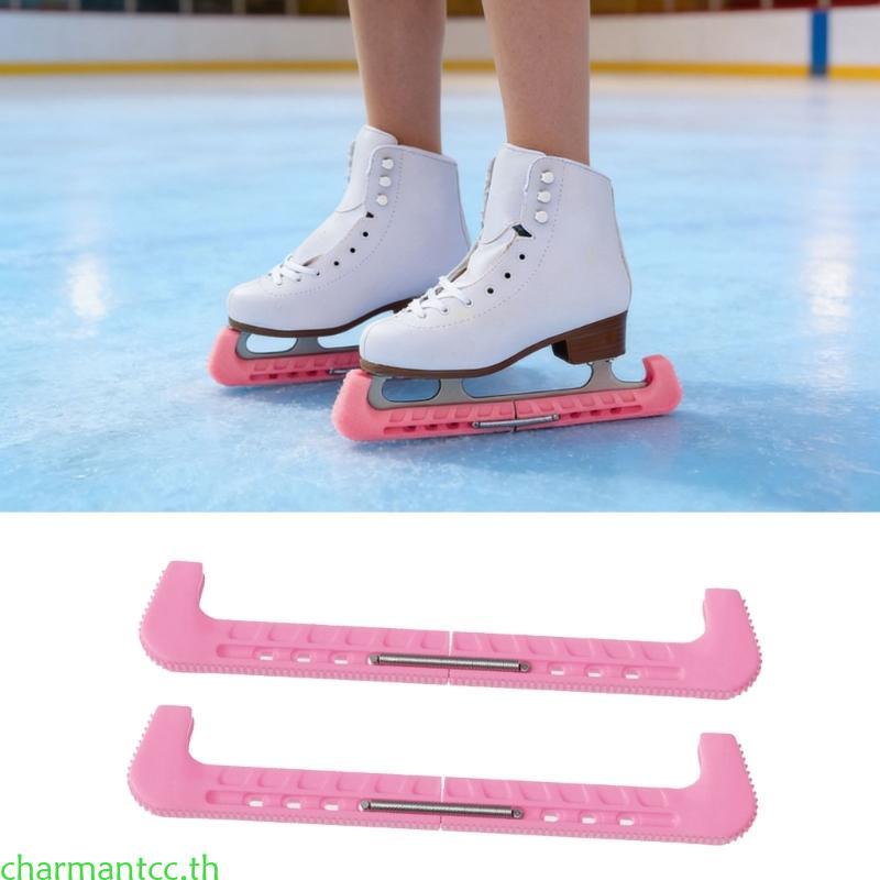 Charmantcc Ice Hockey Figure Skate Blade ครอบคลุม Ice Skating Guards ปรับ Skate Protector ยืดหยุ่น I