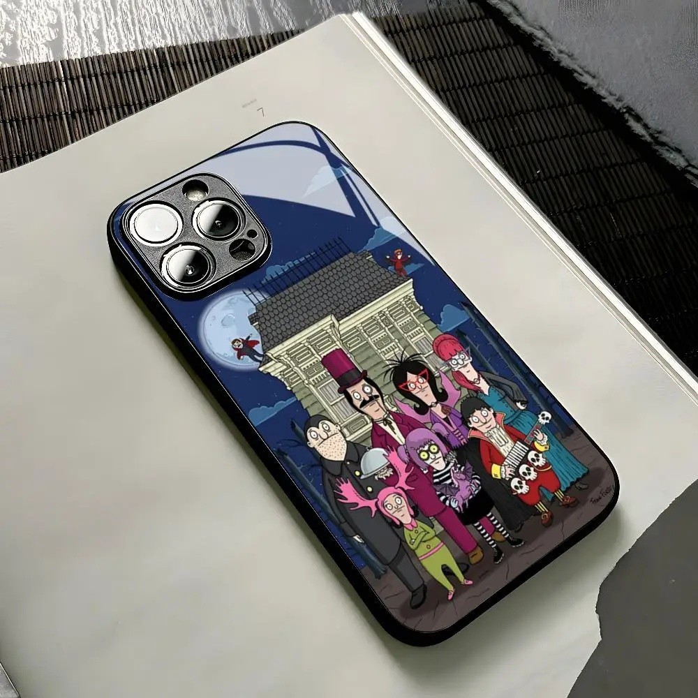 BK-1 B-Bobs B-Burgersเคสโทรศัพท์สําหรับIphone 16 15 13 12 14 11 Pro Max Mini X Xr Xs 8 Pulsฝาครอบแก้