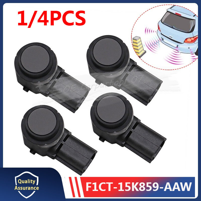 F1CT-15K859-AAW PDC เซ็นเซอร์ที่จอดรถ 1/4 ชิ้นสําหรับ Ford Edge Expedition Explorer Flex Focus Fusio