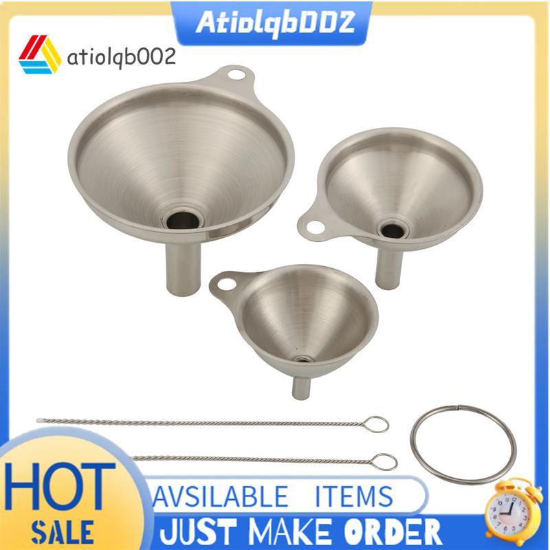 3 ชิ้นครัวน้ํามัน Hopper Funnels สําหรับ Transferring Essential Oils Liquid