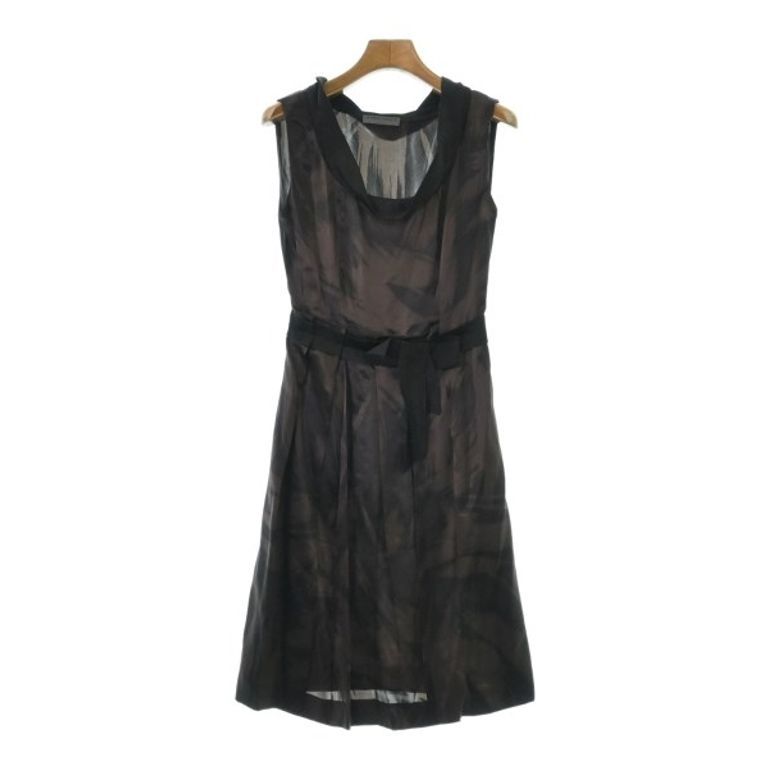 RtA Alberta Ferretti Dress Women black overall pattern brown Direct from Japan Secondhand