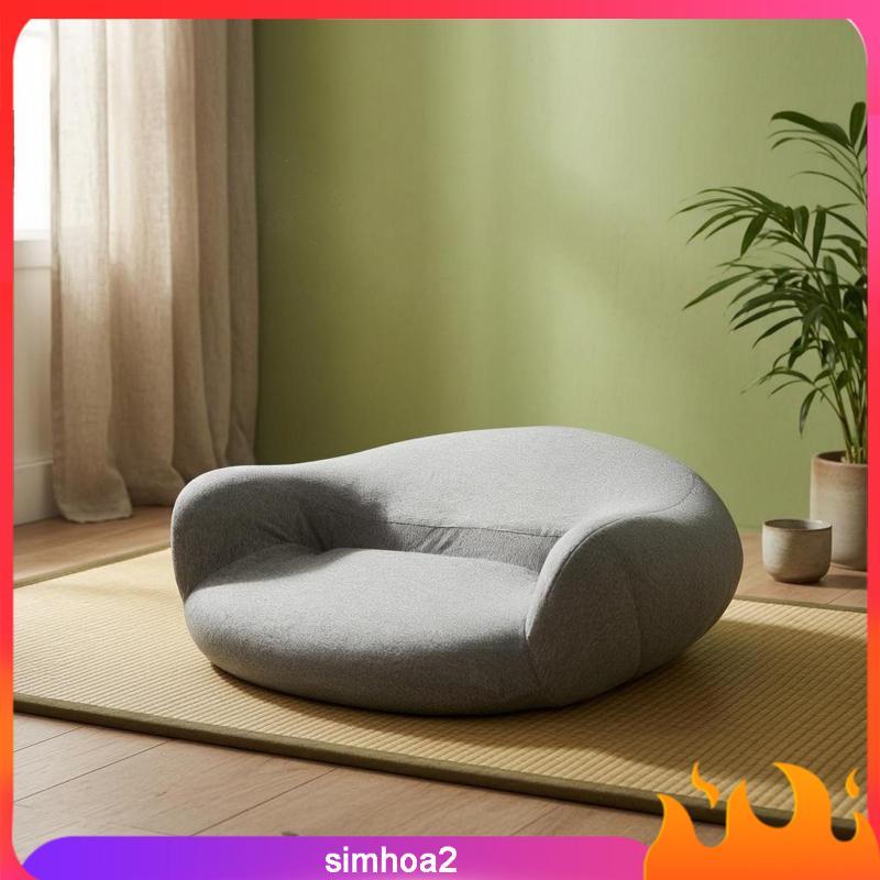[Simhoa2] Memory Foam Meditation Cushion Rounded Contoured Meditation Cushion Memory Foam Floor Pill