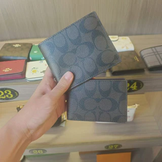 ผู้ชาย กระเป๋าใส่เหรียญใบสั้น กระเป๋าเงิน กระเป๋าใส่เหรียญ
