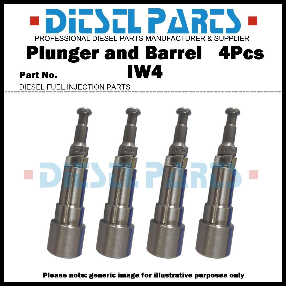 ลูกสูบปั๊มฉีด IW4 Plunger และชุดประกอบลํากล้อง IW4**&&