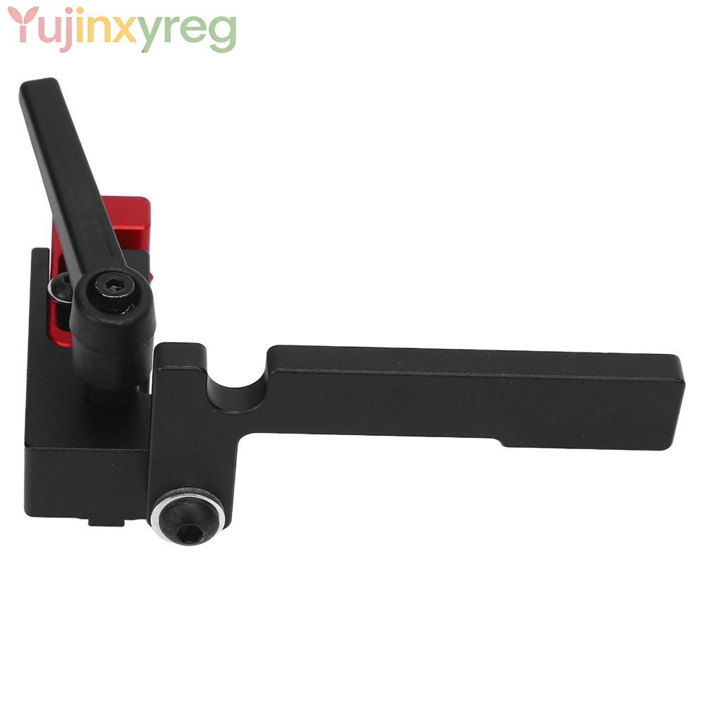 YUJINPH Miter Track Stop, อลูมิเนียม 75 ประเภท T Track Flip Stop, Professional ตัวเชื่อมต่อเลื่อน Se