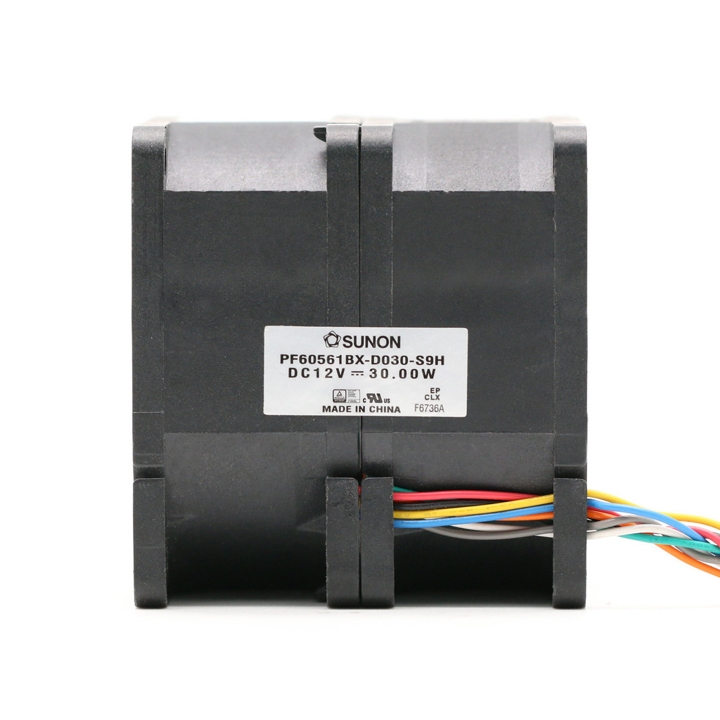 SUNON PF60561BX-D030-S9H 12V 60W พัดลมระบายความร้อน Double Leaf ปริมาณอากาศสูง