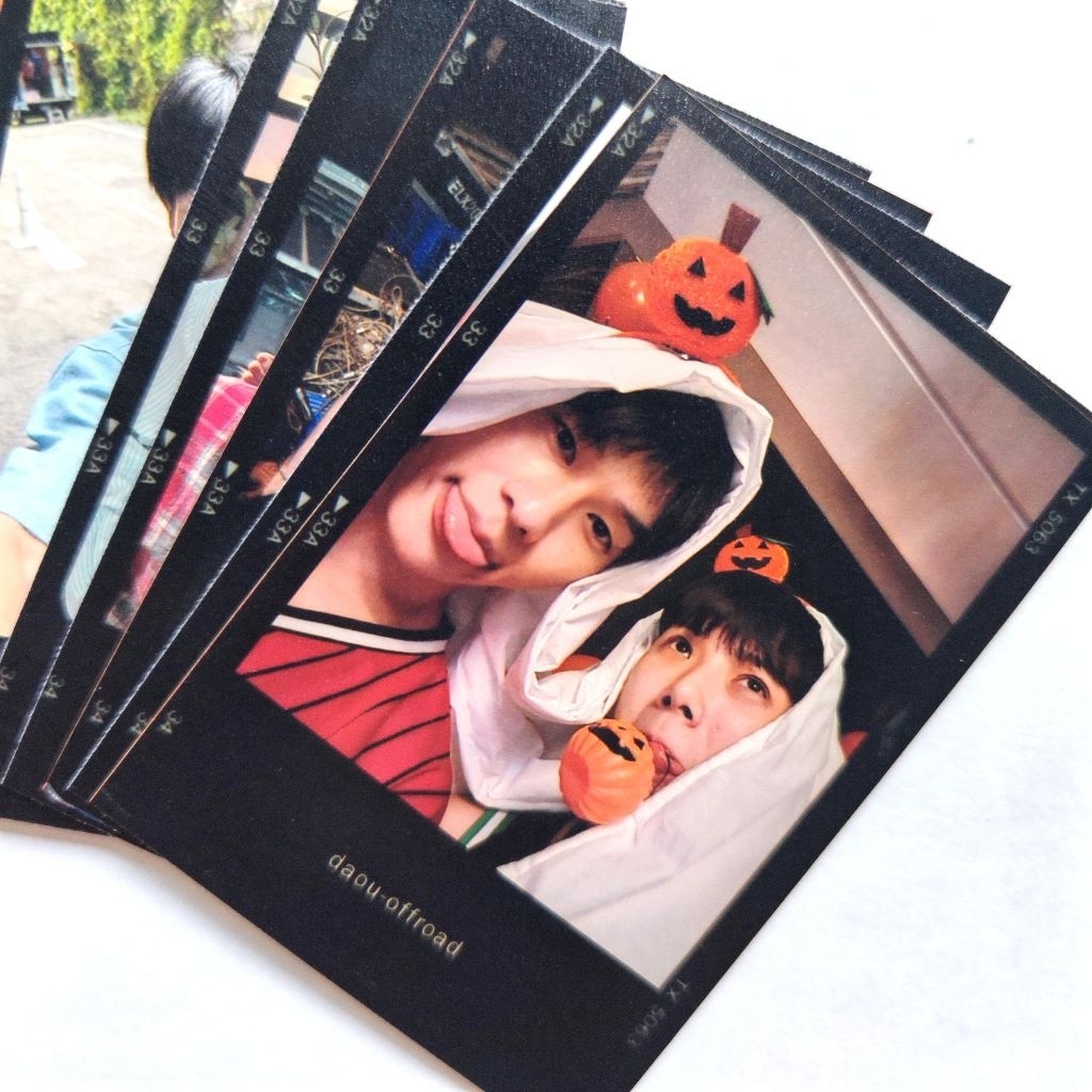 ต้าห์อู๋ออฟโรด - รูป 2x3 นิ้ว 4 ใบ กรอบสีดำ DAOUOFFROAD PHOTO