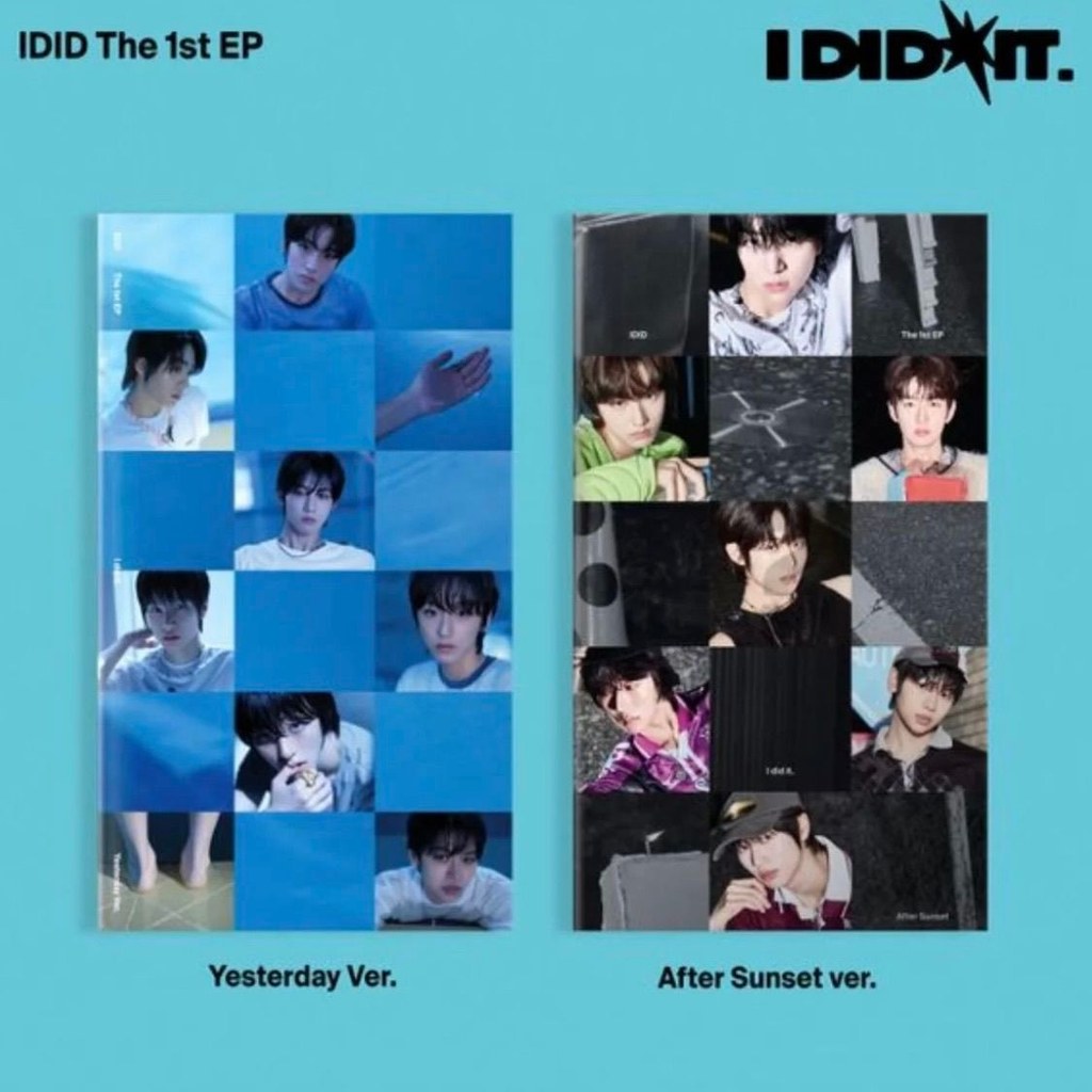 อัลบั้ม IDID IDID Boys Group Debut Album ใหม่เอี่ยมยังไม่ได้เปิด260803พีพีพีพีพี