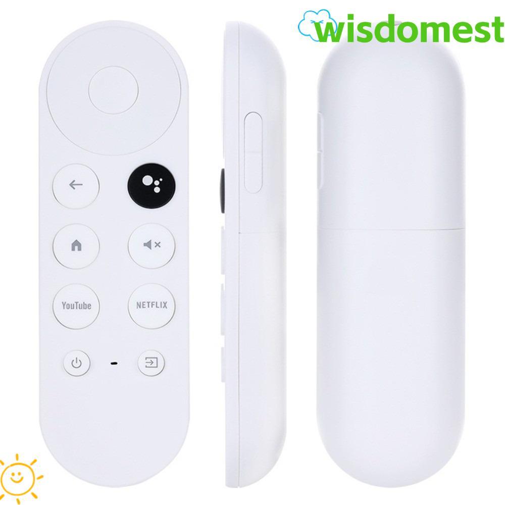 WISDOMEST เปลี่ยนรีโมทคอนโทรลเสียง, 4K ใช้งานร่วมกับ HD สําหรับ Google Chromecast Remote, G9N9N เปลี