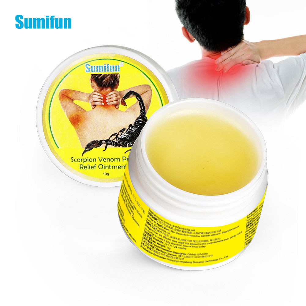Sumifun 10G Scorpion Venom Activating Cream คอคอเอว Discomfort Joint Care Cream K20006