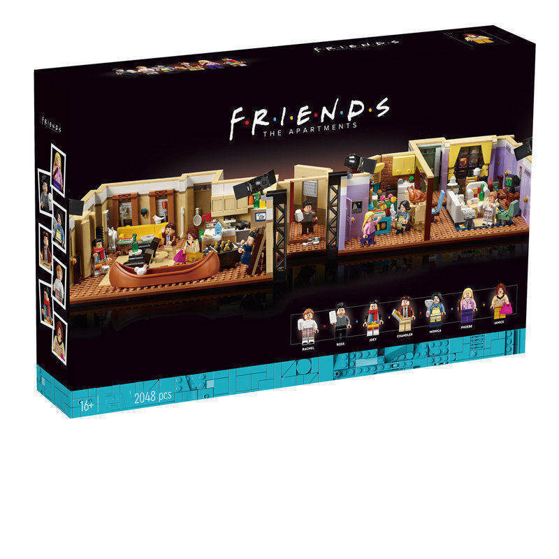 เข้ากันได้กับเลโก้บล็อกตัวต่อ Old Friends Monica และ Rachel Apartment 10292 ผู้ใหญ่ประกอบของเล่นเด็ก