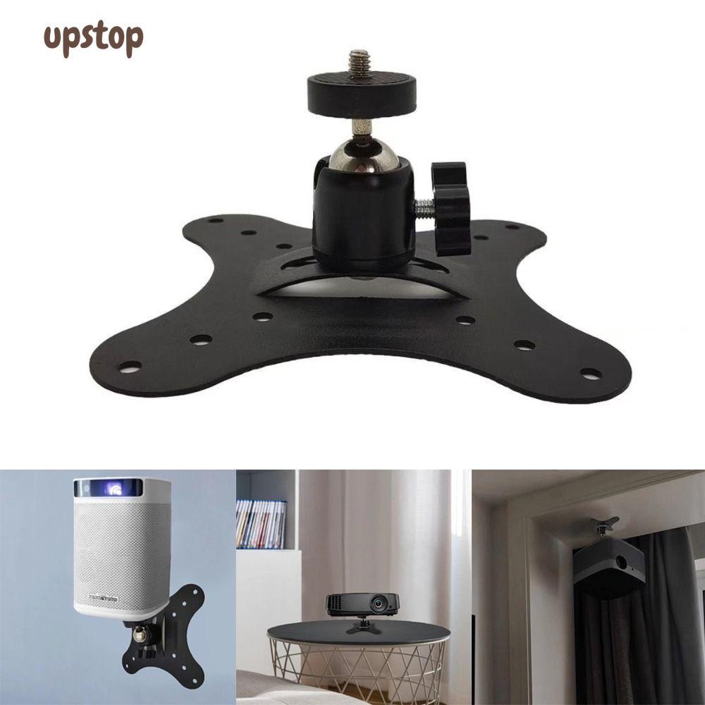 ขายึดโปรเจคเตอร์แบบติดติดตั้ง UPSTOTO 360° หมุนด้วยโปรเจคเตอร์ติดผนังเพดานสกรู 1/4 นิ้ว, ขายึดกล้องข