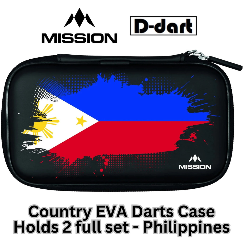 Mission Country Dart Case - EVA Large Darts Case Philippines Strong Protection Darts Bag / Wallet