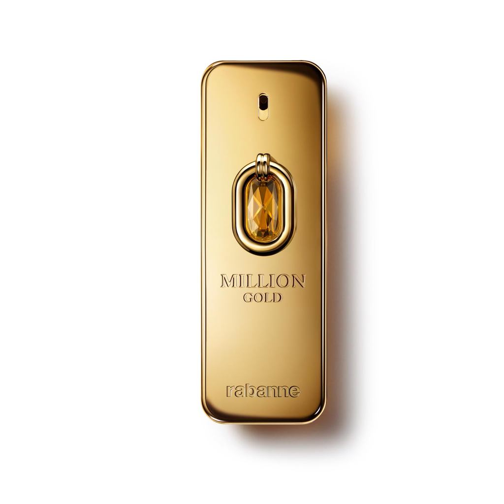 Rabanne Million Gold Elixir Parfum Intense - กลิ่นหอมหรูหราติดทนนานสําหรับผู้ชายที่มีวานิลลา, แมนดาร